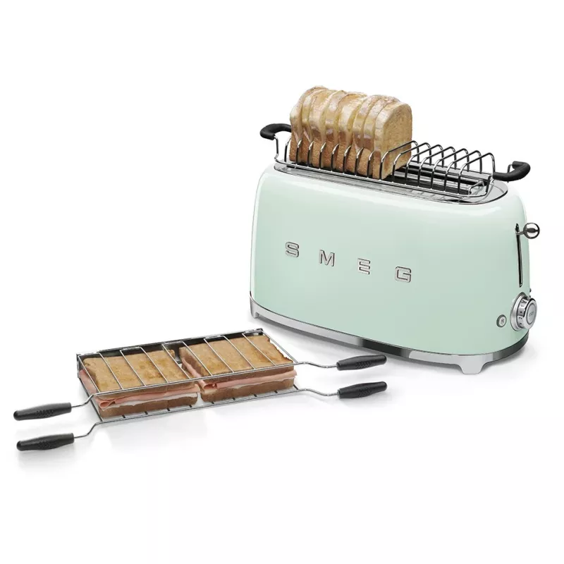 SMEG torradeira TSF02PGEU verde pastel