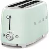 SMEG torradeira TSF02PGEU verde pastel