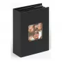 Álbum de fotografias Walther Minimax de encaixe Fun Preto 100 folhas 10 x 15