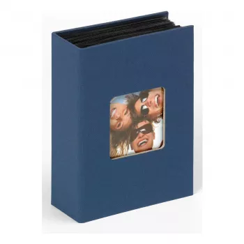 Álbum de fotografias Walther Minimax de encaixe Fun Azul 100 folhas 10 x 15