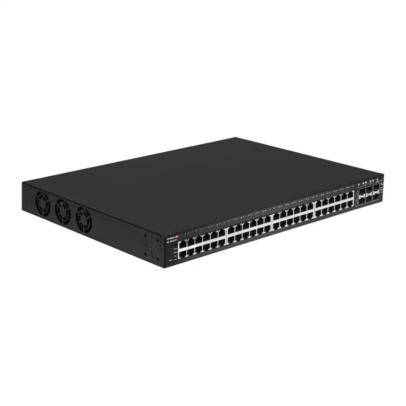 Switch EDIMAX IGS-5654PLX 54 portas Gigabit PoE+ com 6x 10GbE SFP