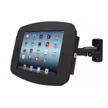 Compulocks iPad 10.2 Space Enclosure Suporte inclinável 8 - Low-Rise - Conjunto de montagem (caixa, suporte de mastro)