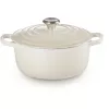 Le Creuset Signature Assadeira redonda 22 cm Meringue creme (21177227164430)