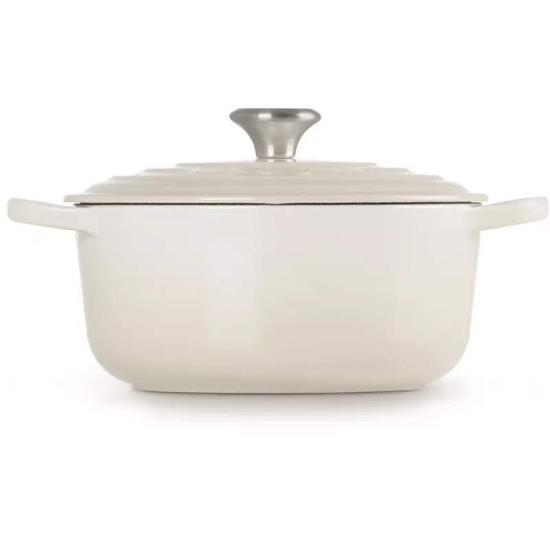 Le Creuset Signature Assadeira redonda 22 cm Meringue creme (21177227164430)