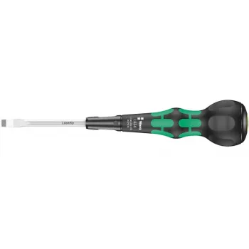 Wera 1834 Chave de fendas de fenda Kraftform Ball-Grip 1,0x6,0x150
