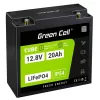 Bateria UPS Green Cell GC-LFPGC12V20AH fosfato de ferro-lítio 12,8 V 20 Ah, 256 Wh, 185 x 80 x 170 mm, 3 kg