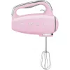 Smeg HMF01PKEU Batedeira manual com design retro dos anos 50 Rosa