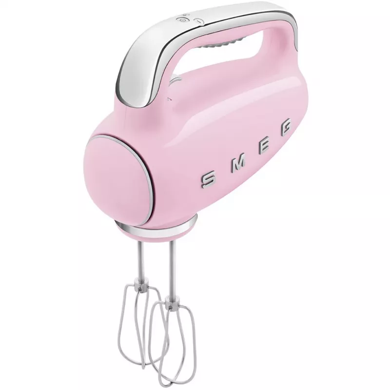 Smeg HMF01PKEU Batedeira manual com design retro dos anos 50 Rosa