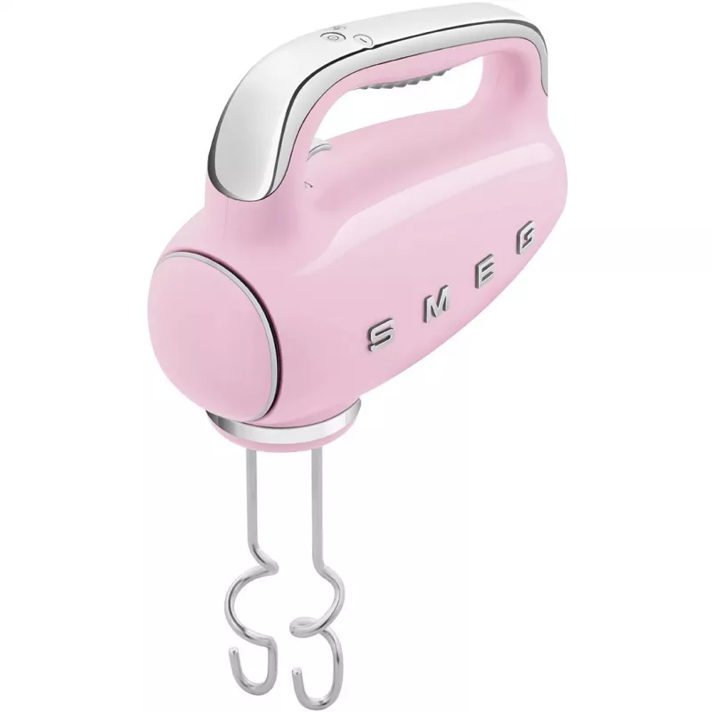 Smeg HMF01PKEU Batedeira manual com design retro dos anos 50 Rosa