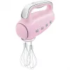 Smeg HMF01PKEU Batedeira manual com design retro dos anos 50 Rosa