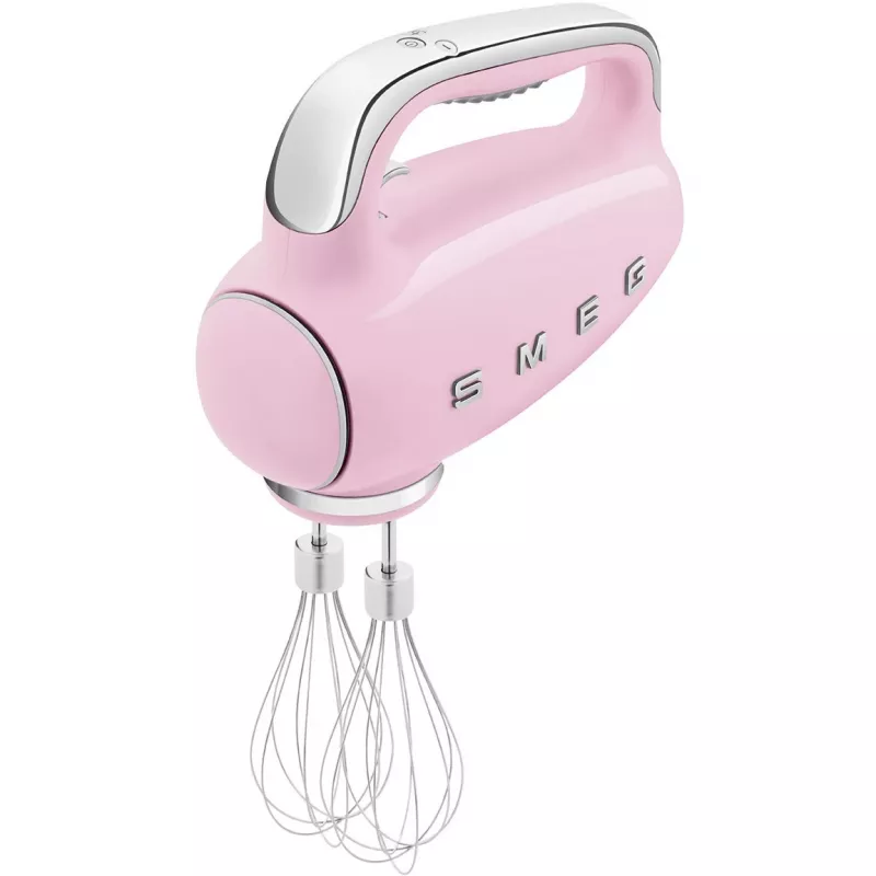 Smeg HMF01PKEU Batedeira manual com design retro dos anos 50 Rosa