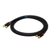 SSQ RCARCA3 - Cabo 2x RCA - 2x RCA - 3 m, Preto