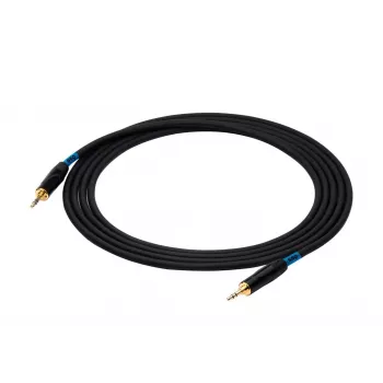 SSQ MIMI2 SS-1425 Cabo minijack estéreo 3,5 mm - minijack estéreo 3,5 mm 2 m Preto