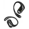 Auscultadores com fios GEMBIRD OWS-01-BK com arco ajustável e microfone incorporado