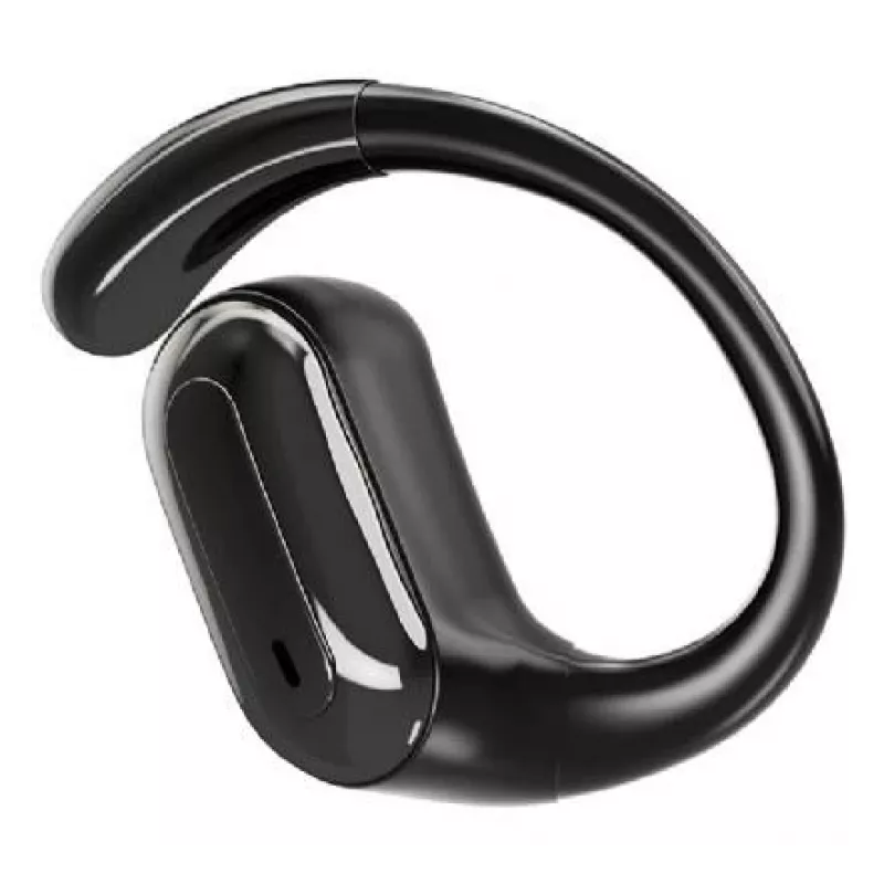 Auscultadores com fios GEMBIRD OWS-01-BK com arco ajustável e microfone incorporado