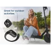 Auscultadores com fios GEMBIRD OWS-01-BK com arco ajustável e microfone incorporado