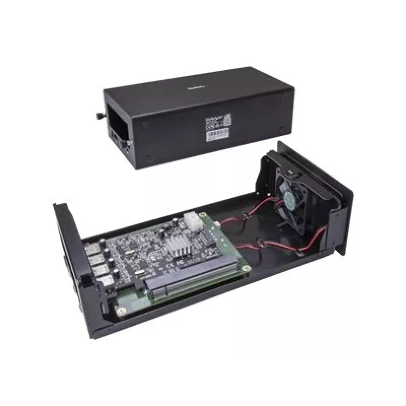 StarTech.com Cabo breakout QSFP+ de 3m – QSFP+ para 4x SFP+