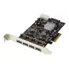 StarTech.com Cabo breakout QSFP+ de 3m – QSFP+ para 4x SFP+