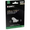 Pen drive USB Emtec 128 GB USB Type-A USB Type-C D280