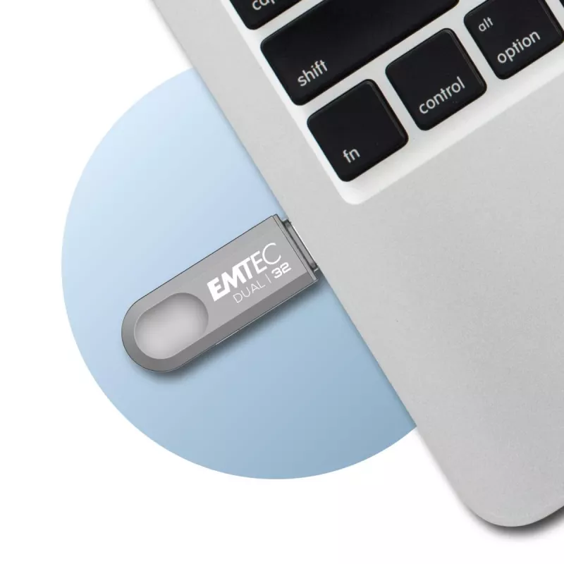 Pen drive USB Emtec 128 GB USB Type-A USB Type-C D280