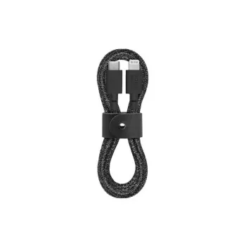 Cabo Lightning para USB-C Native Union BELT-KV-CL-CS-BK-2 1,2 m preto