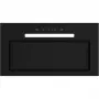 Exaustor de encastrar MPM MPM-54-OWS-01, 54 cm, extração/recirculação, 3 velocidades, preto, vidro/aço inoxidável