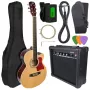 V-TONE EAG SET NT - Conjunto (guitarra eletroacústica 4/4, natural + amplificador)