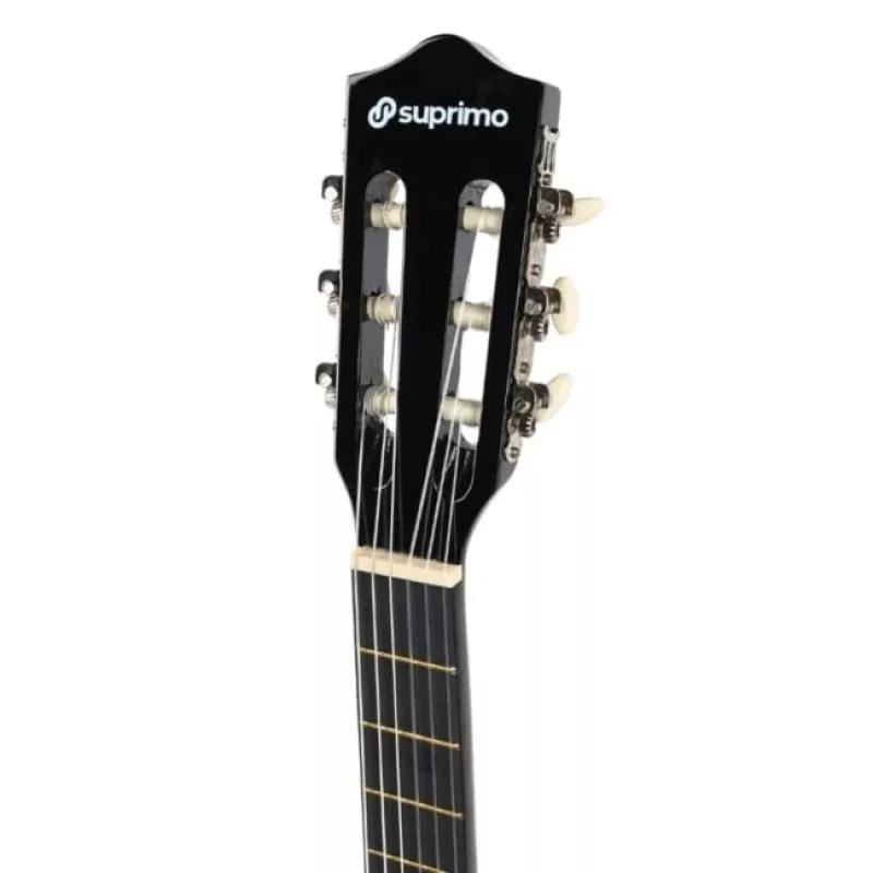 SUPRIMO CGS3 BK - guitarra clássica 4/4, preta