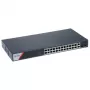 Hikvision DS-3E1528HP-SI-24P2T2F Switch PoE gerido, 24 portas + 2 SFP