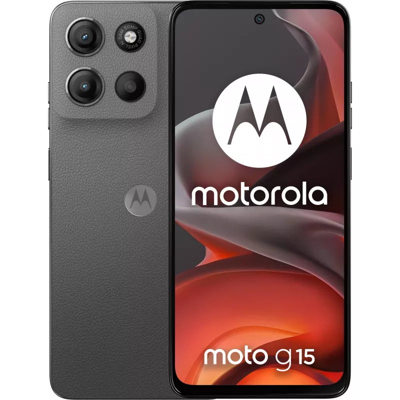 Motorola Moto G15 4G Dual Sim 8RAM 256GB Gravity cinzento