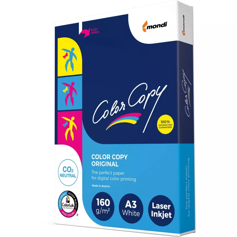 Color Copy 160g 420x297 R, papel DIN A3 (250 folhas), 160 g/m²