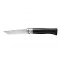 Faca de bolso Opinel N°08 Collector preto comprimento da lâmina 8,5 cm