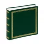 Álbum de fotografias Walther Design Promo MX101A verde 100 folhas 13x18 cm