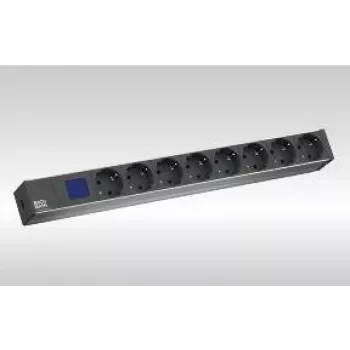 Unidade de distribuição de energia Bachmann 800.2154 8 saídas AC preto LCD
