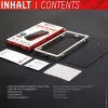 Displex Privacy Full Cobertura Protetor de ecrã Apple iPhone 14 Pro Vidro Temperado