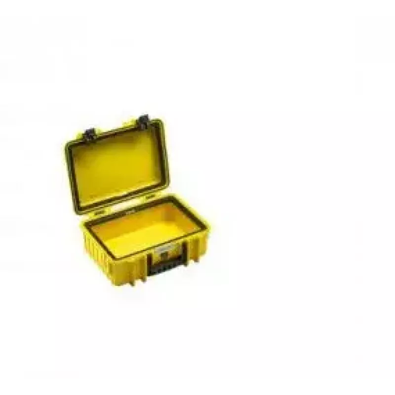 Mala de arquivo B&W Cases Type 6000 amarela espuma 3,95 kg