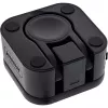 Carregador sem fios para interiores InLine 33392T para auscultadores, headsets, smartphones e smartwatches – alimentação USB 9/12 V, preto