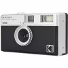 Máquina fotográfica de filme 35 mm Kodak Ektar H35 preta — máquina compacta, lente fixa, formato de filme 35 mm