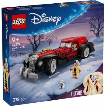 Conjunto LEGO Carro da Cruella De Vil 43277 – kit de construção para colecionadores