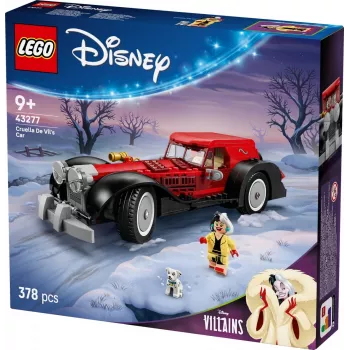 Conjunto LEGO Carro da Cruella De Vil 43277 – kit de construção para colecionadores