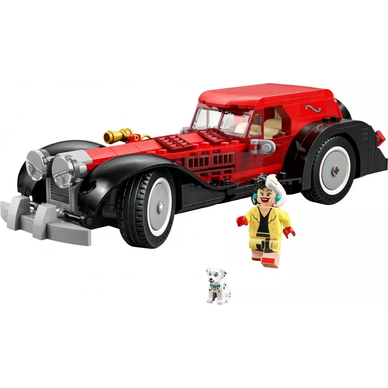 Conjunto LEGO Carro da Cruella De Vil 43277 – kit de construção para colecionadores