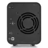 TerraMaster D5 HYBRID Conjunto de discos de secretária Preto 5 unidades HDD SSD