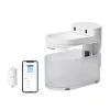 Bebedouro para gatos Catlink Pure 3 CL-WB-02 branco com sistema de filtragem e caudal de água ajustável
