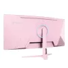 Monitor curvo para computador Arozzi Nova 34 polegadas (86,4 cm) 3440×1440 21:9 LED 1 ms Rosa