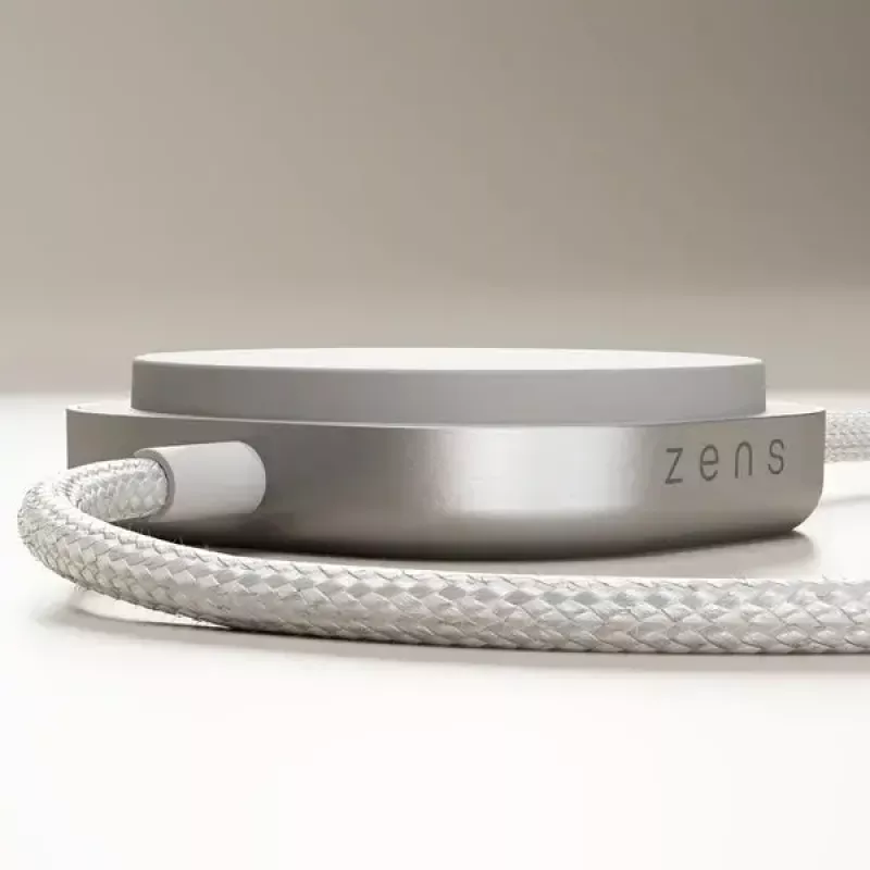 Cabo USB-C para USB-C Zens Pro 2 – USB‑C para USB‑C, Branco