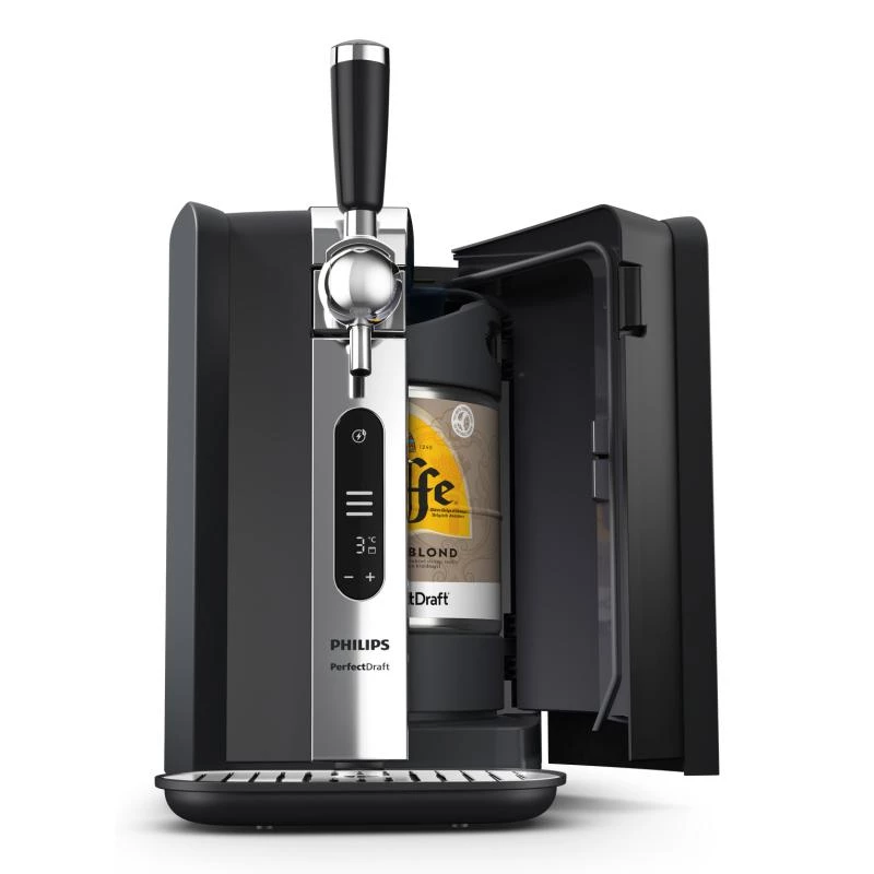 Máquina de cerveja Philips HD3770/90 PerfectDraft, preta, compatível com barris de 6 litros