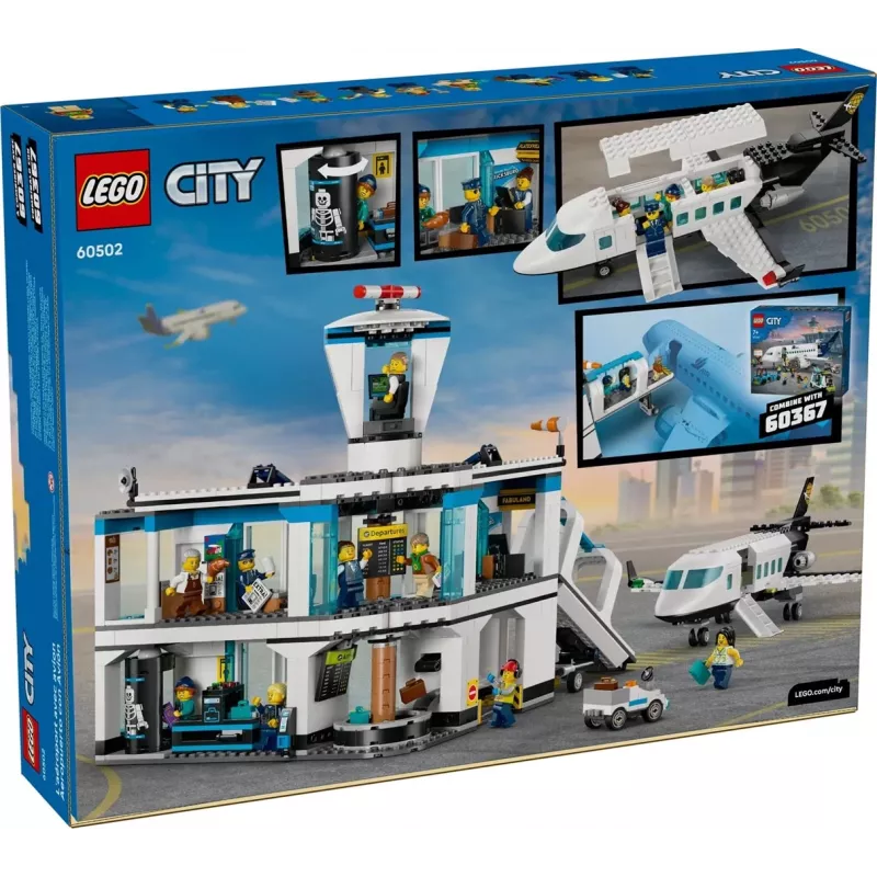 LEGO CITY 60502 Aeroporto com avião