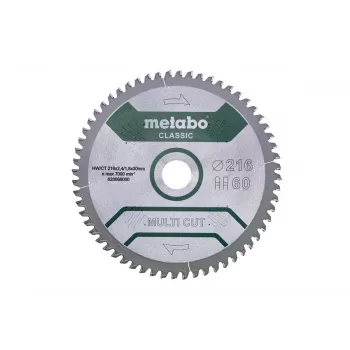 Disco de serra circular Metabo 628066000 21,6 cm