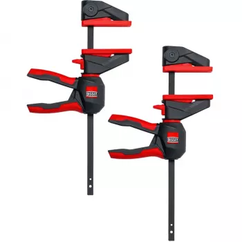 Grampo de aperto com punho rotativo S, EZ360S-11SET (preto/vermelho, 2 unid., 110 / 40)