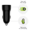Carregador de automóvel d bramante re-charge — USB-C 30W + USB-A 18W, 12–24V, preto